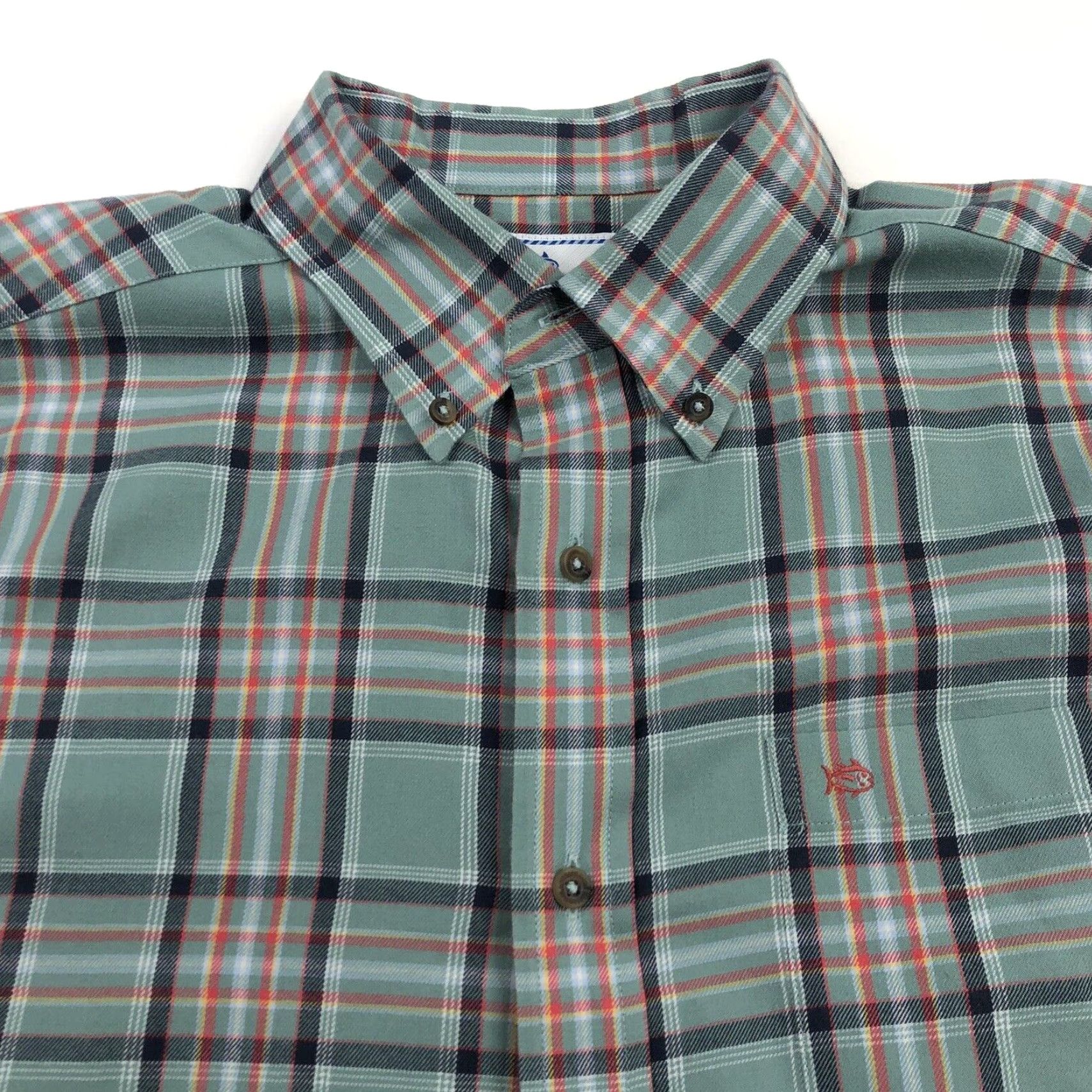 Southern Tide Southern Tide Shirt L Long Sleeve Plaid Button Front Cotton Polyester Casual Shirt Mens Regular Size L Multicolor Size US L / EU 52-54 / 3 - 2 Thumbnail