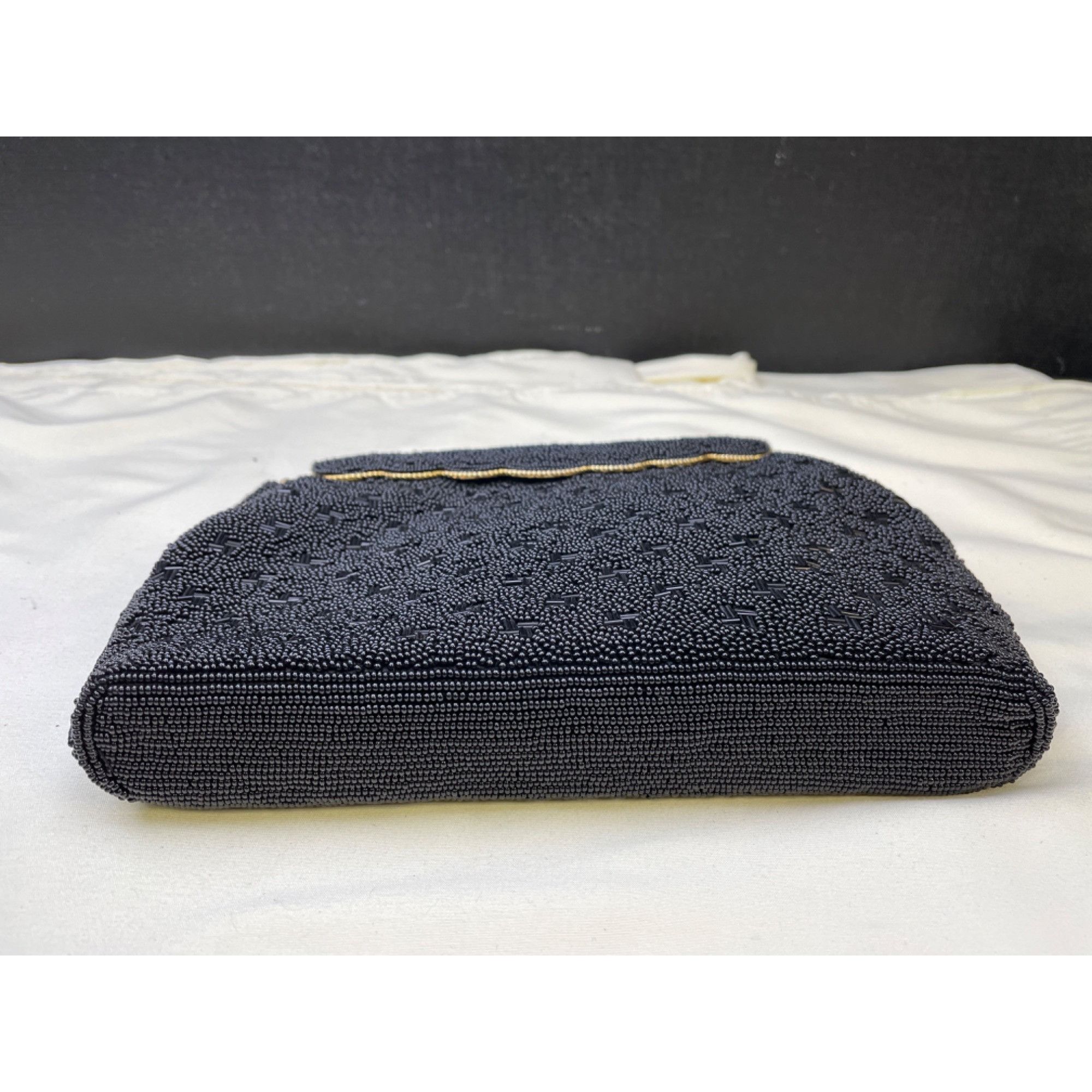 Other Stephen Chx Womens Black Beaded Evening Purse Handbag SKU 65 Size ONE SIZE - 8 Thumbnail