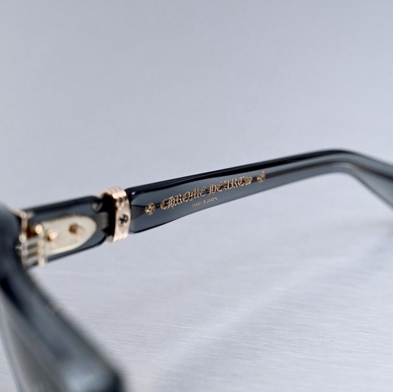 Chrome Hearts CHROME HEARTS CLITERALLY SLATED SUNGLASSES Size ONE SIZE - 4 Thumbnail