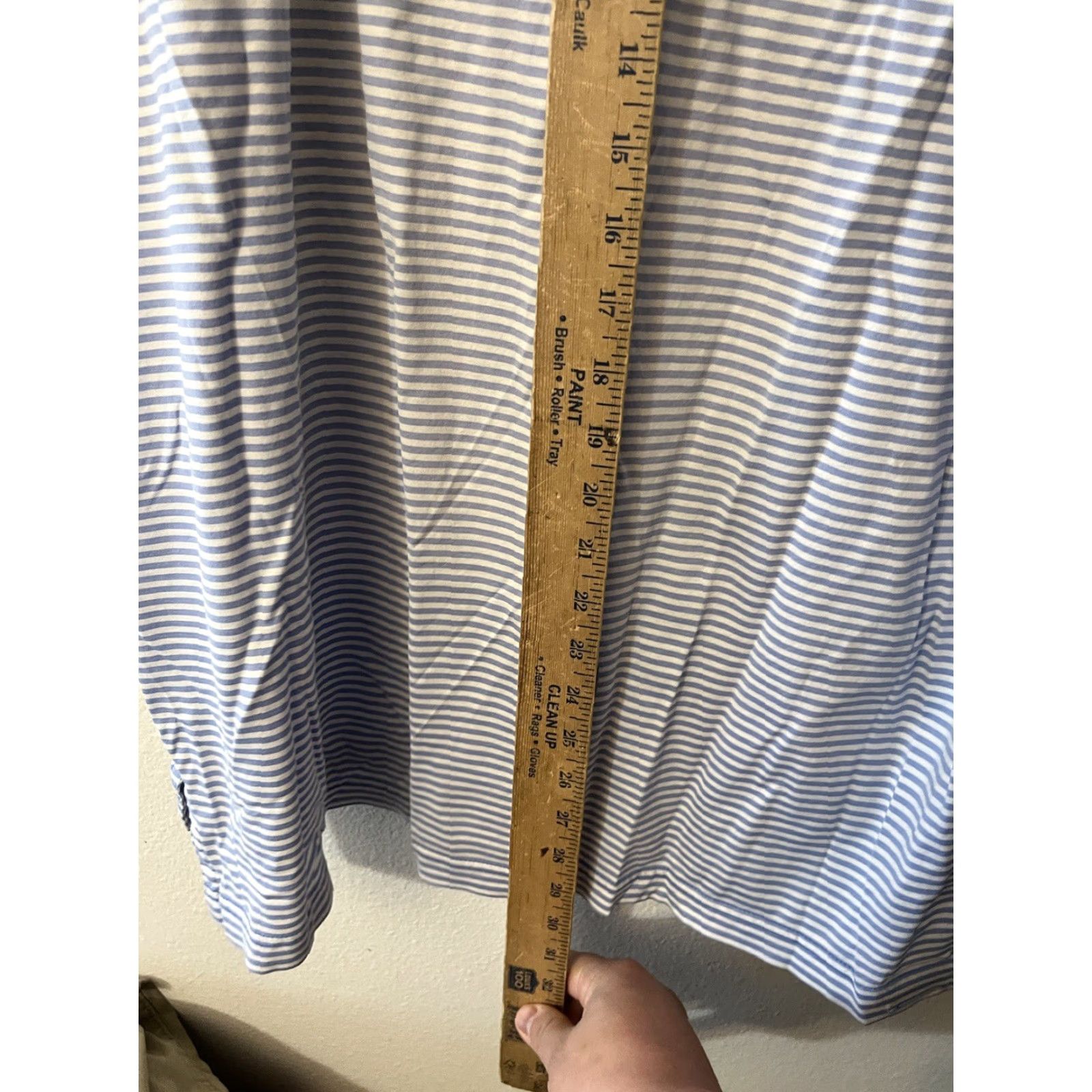 Peter Millar VINTAGE Peter Millar Crown Crafted Polo Men XL Blue Striped Autism Speaks Embroidery Golf Classic Sports Size US XL / EU 56 / 4 - 7 Thumbnail