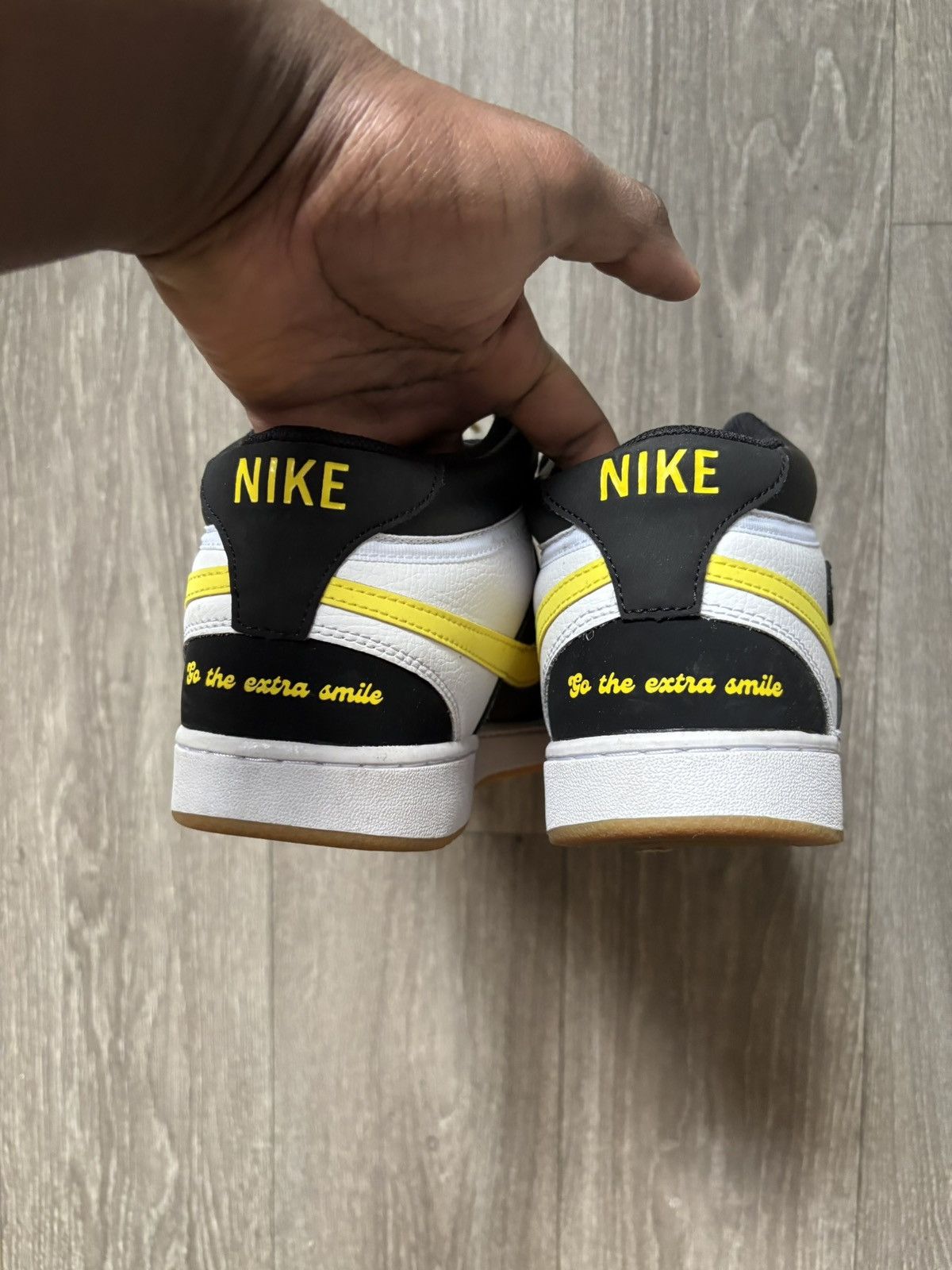 Nike Nike Court Vision Mid Go the Extra Smile Sneakers Size US 11 / EU 44 - 6 Thumbnail