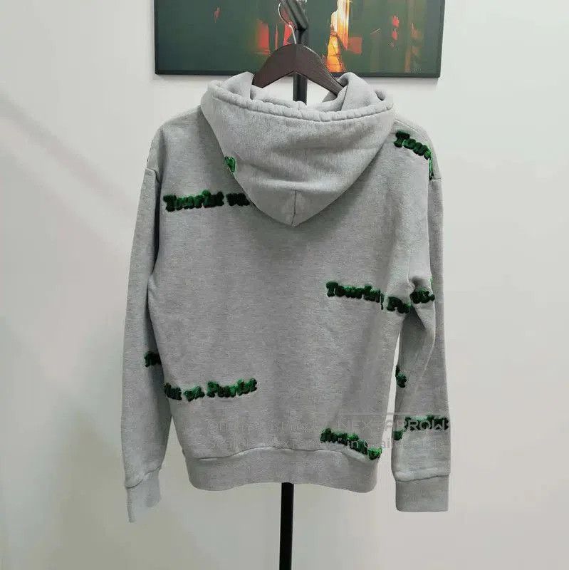 Louis Vuitton Louis Vuitton Women's Gray Cropped Hoodie . Size XS / US 0-2 / IT 36-38 - 2 Thumbnail