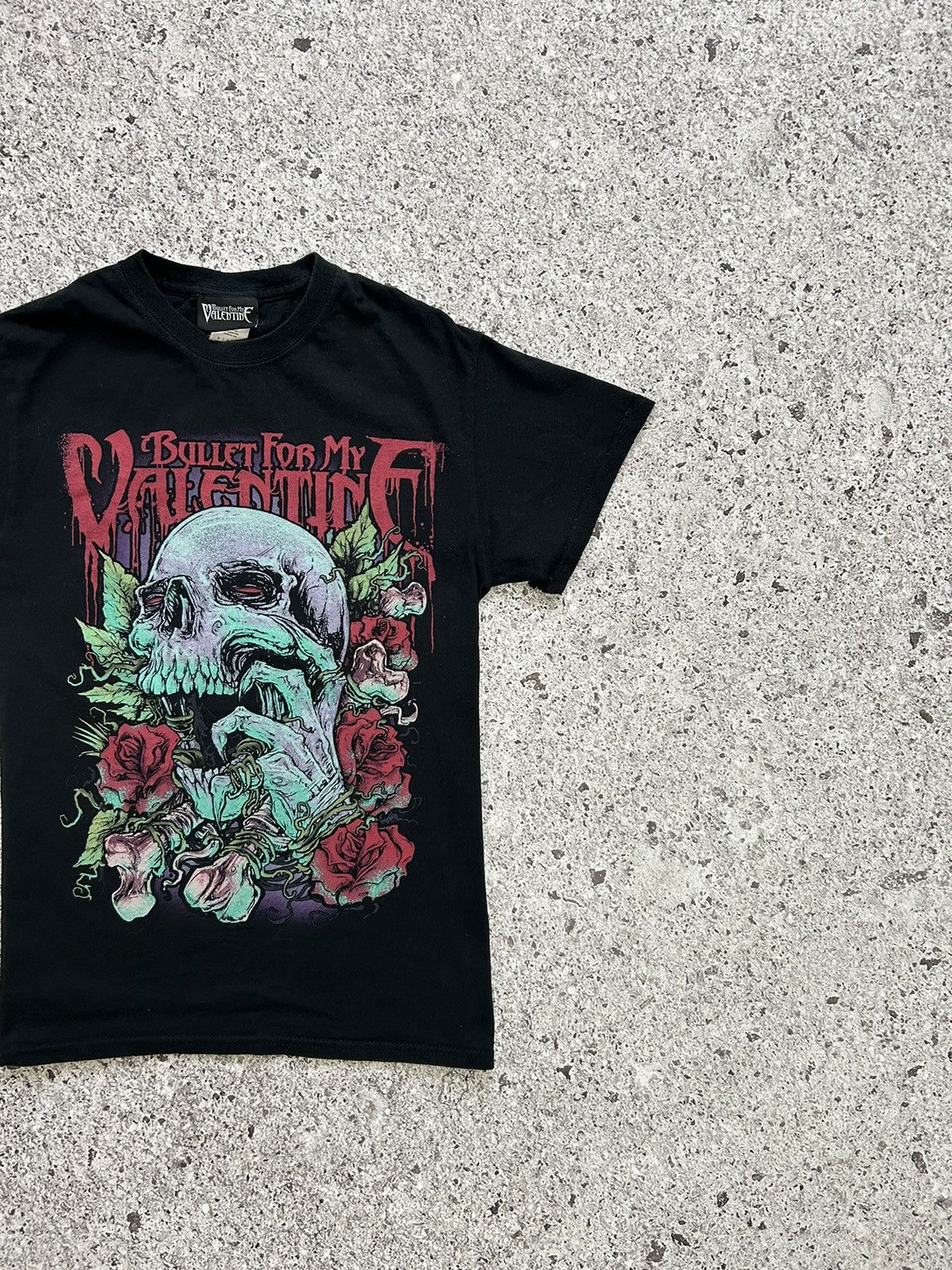 Band Tees × Vintage Vintage 2017 Bullet For My Valentine Band Rock T-Shirt Size US S / EU 44-46 / 1 - 4 Thumbnail