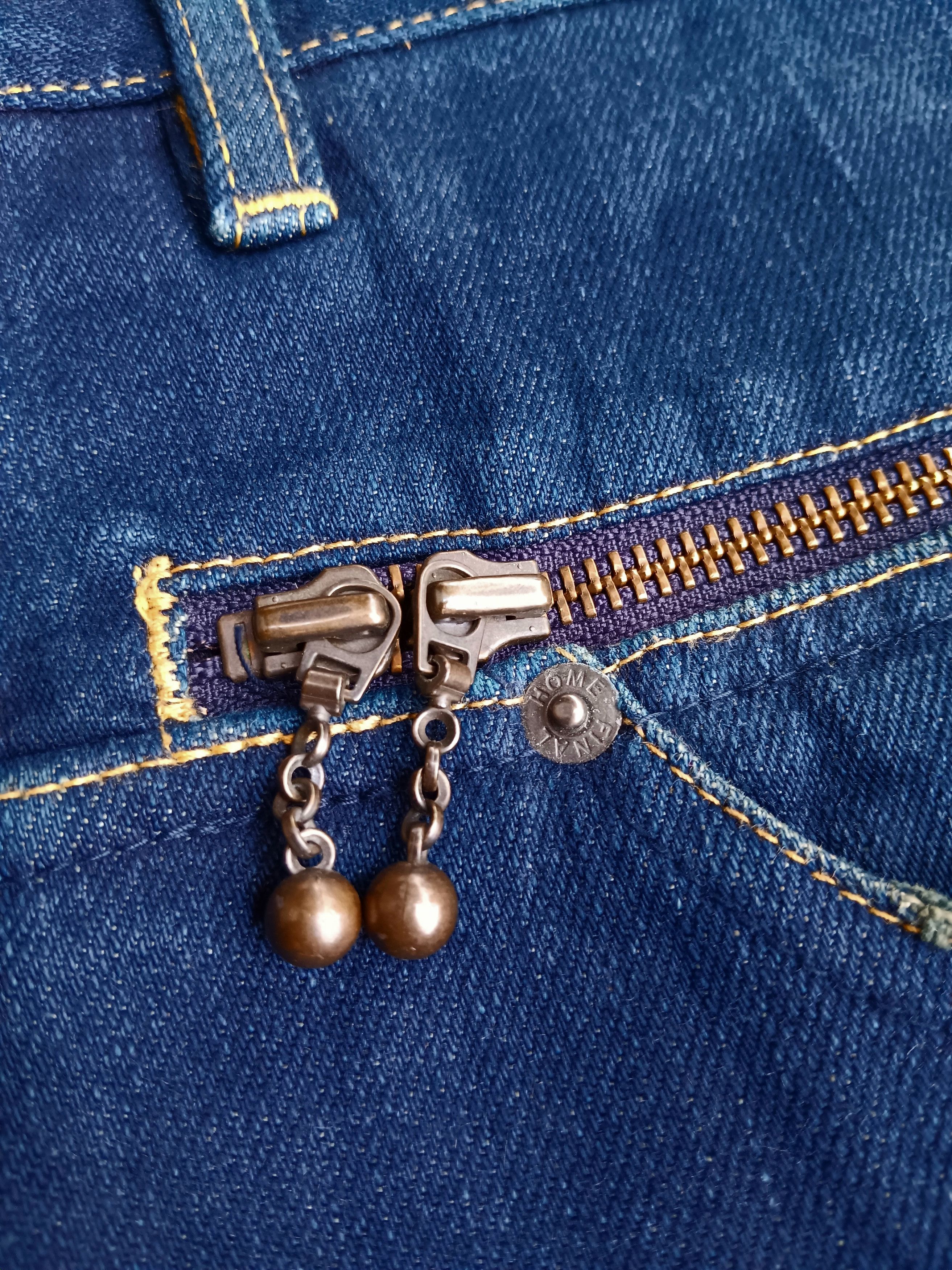 Final Home final home double pocket zipper denim pants Size US 32 / EU 48 - 9 Thumbnail