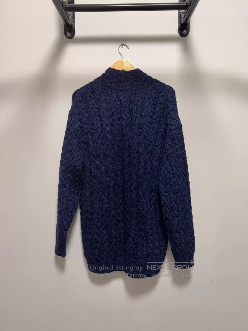 Loewe Loewe Classic cable logo high neck long sleeve sweater, bl Size US XS / EU 42 / 0 - 2 Thumbnail