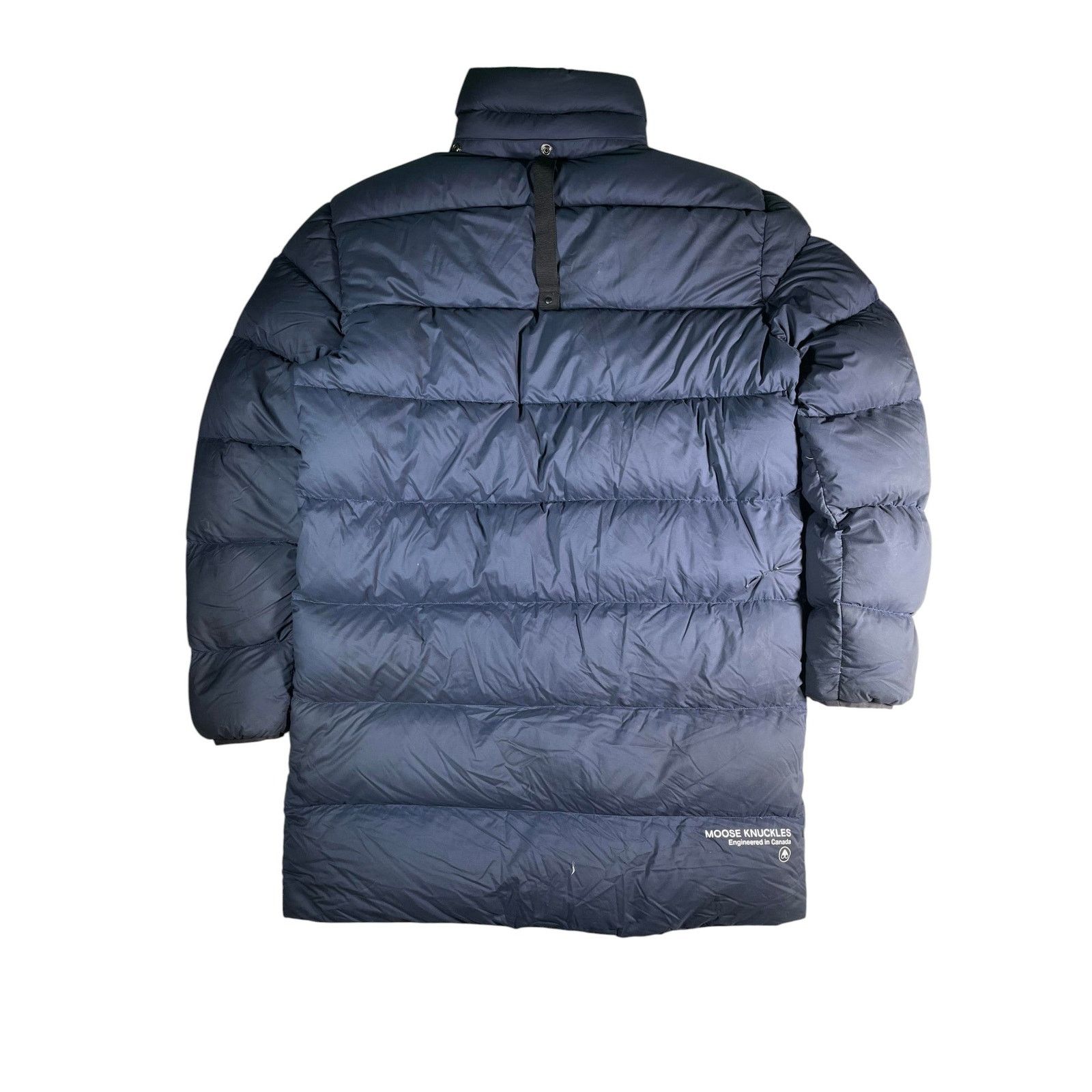 Moose Knuckles Moose Knuckles Navy Long Puffer Jacket Size US S / EU 44-46 / 1 - 2 Thumbnail