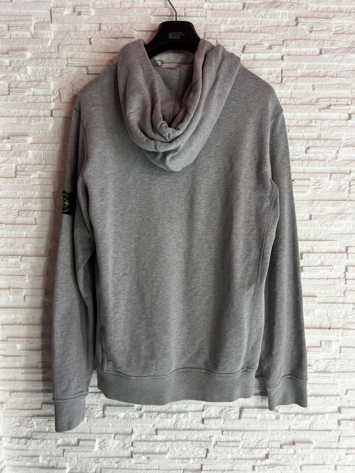 Stone Island Stone Island Grey Hoodie Size M Compass Patch Size US M / EU 48-50 / 2 - 5 Thumbnail