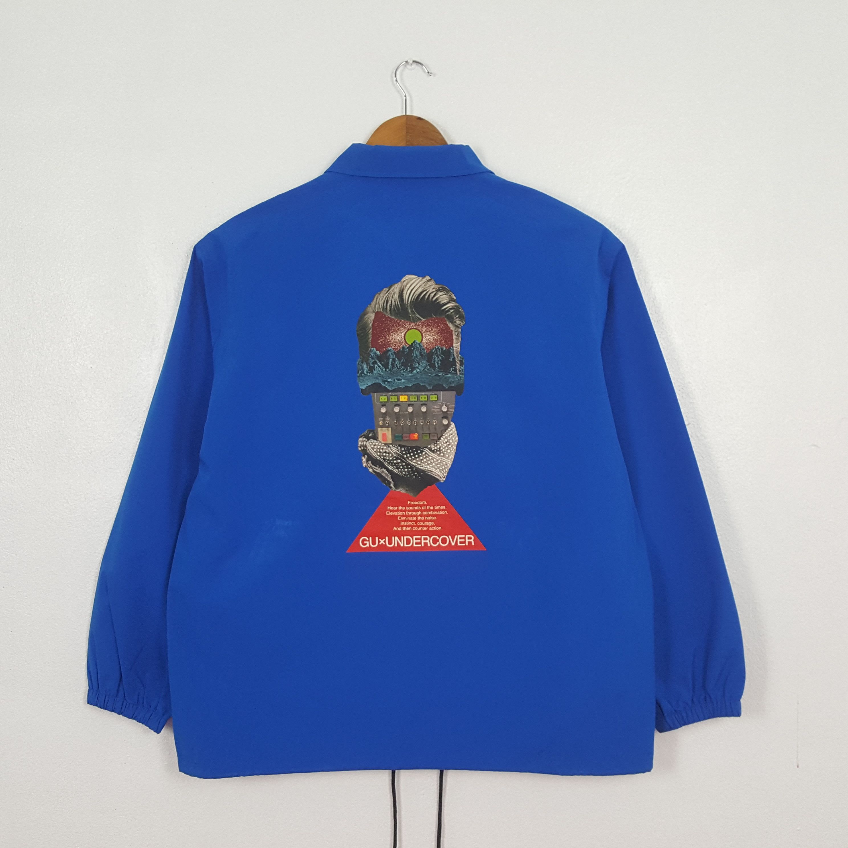 Undercover Vintage Gu x Undercover Japan Fashion Brand Jacket C316N1 Size US XL / EU 56 / 4 - 1 Thumbnail