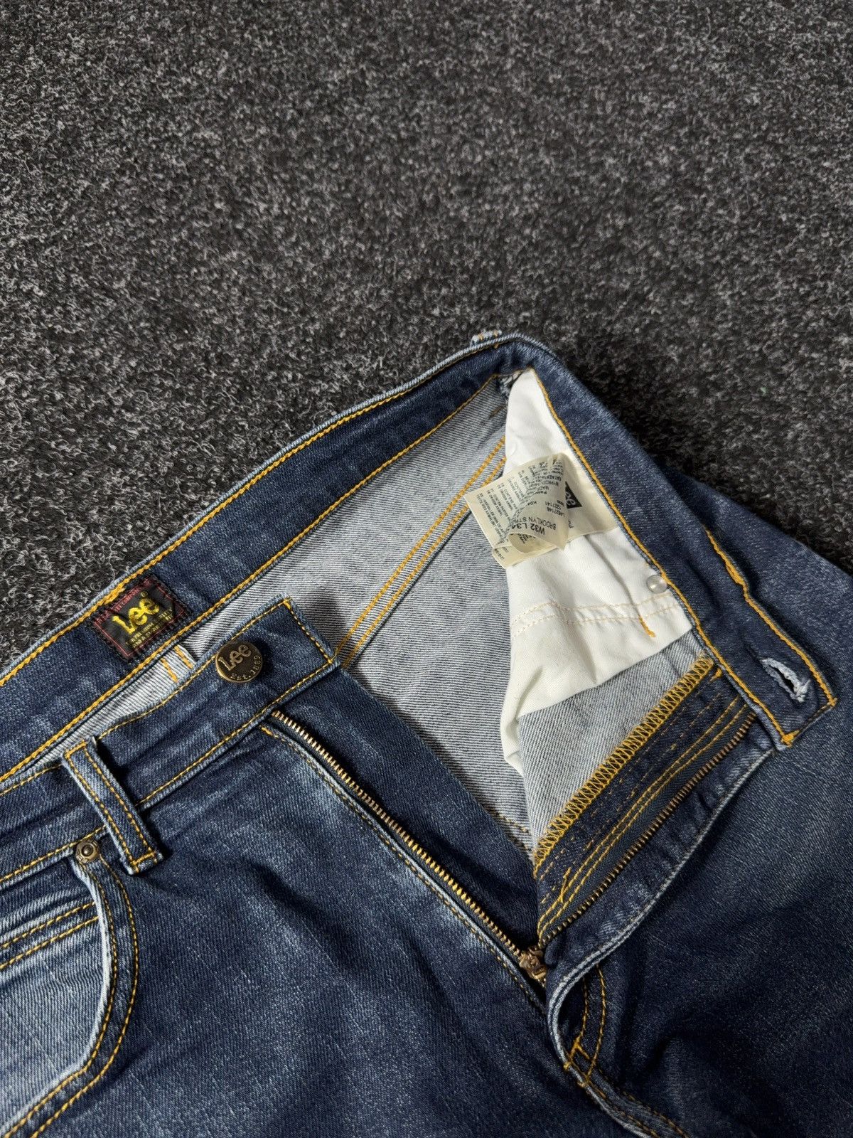 If Six Was Nine × Lee × Vintage Vintage 90s Y2K Lee USA cowboy Jeans straight pants Size US 32 / EU 48 - 7 Thumbnail