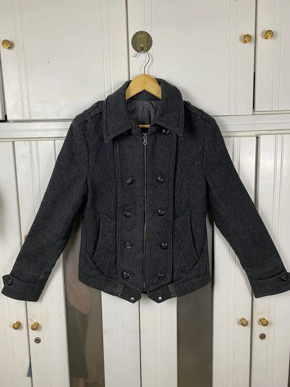 Japanese Brand × PPFM PPFM Wool Jacket Zipper Size US S / EU 44-46 / 1 - 2 Thumbnail