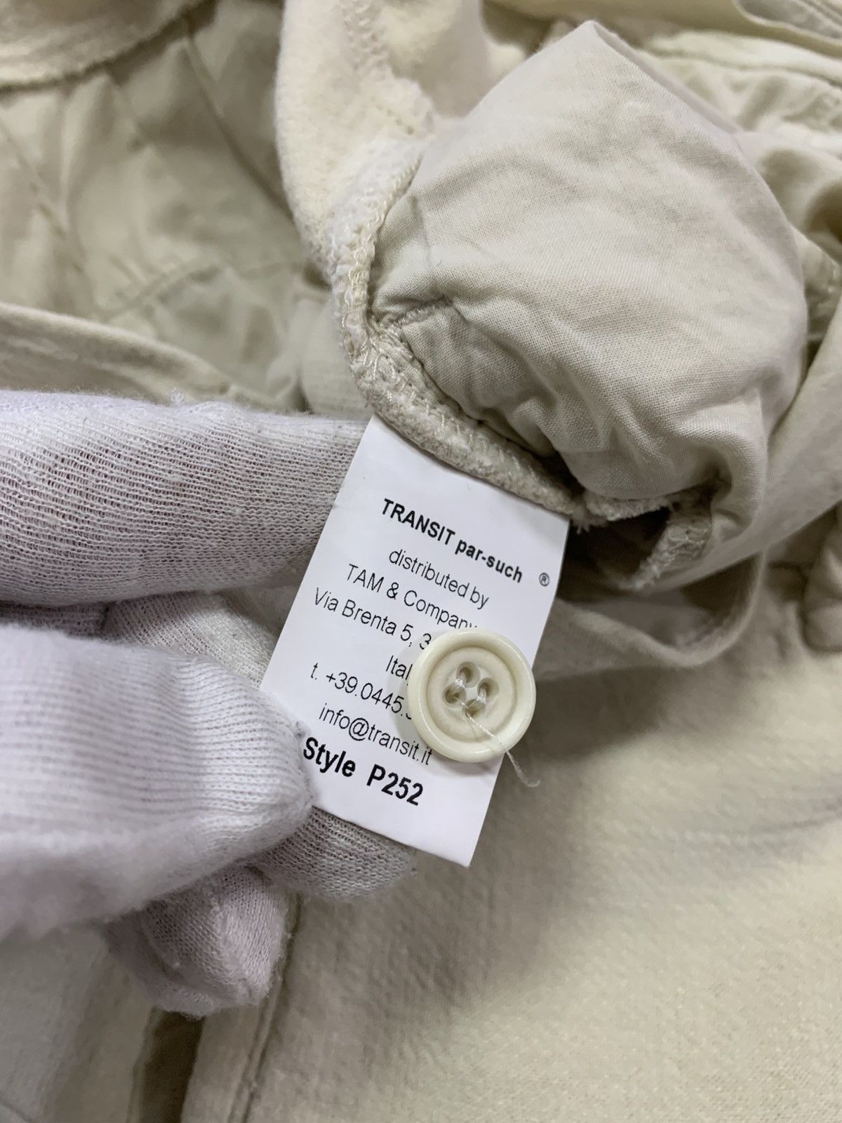 Japanese Brand × Transit Uomo Transit Par Such Linen AvantGarde Japanese Pants Men’s S Size US 30 / EU 46 - 9 Thumbnail
