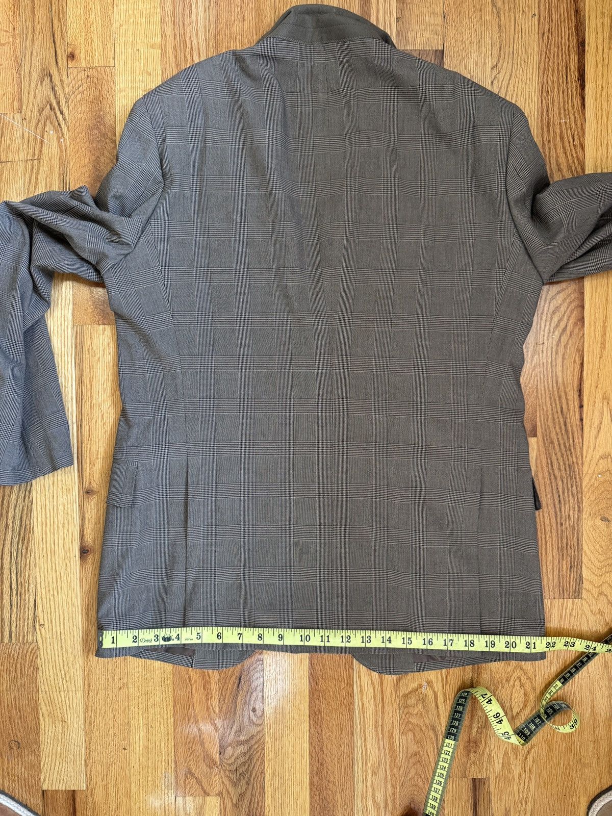 Polo Ralph Lauren Polo Ralph Lauren 40R Brown/Tan Check Sports Jacket Size 40R - 10 Thumbnail