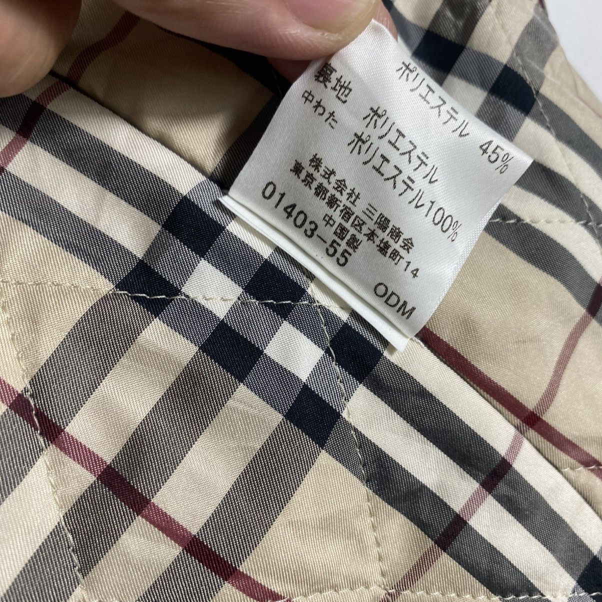 Vintage Burberrys Nova Check Button/Zipper Knit Jacket