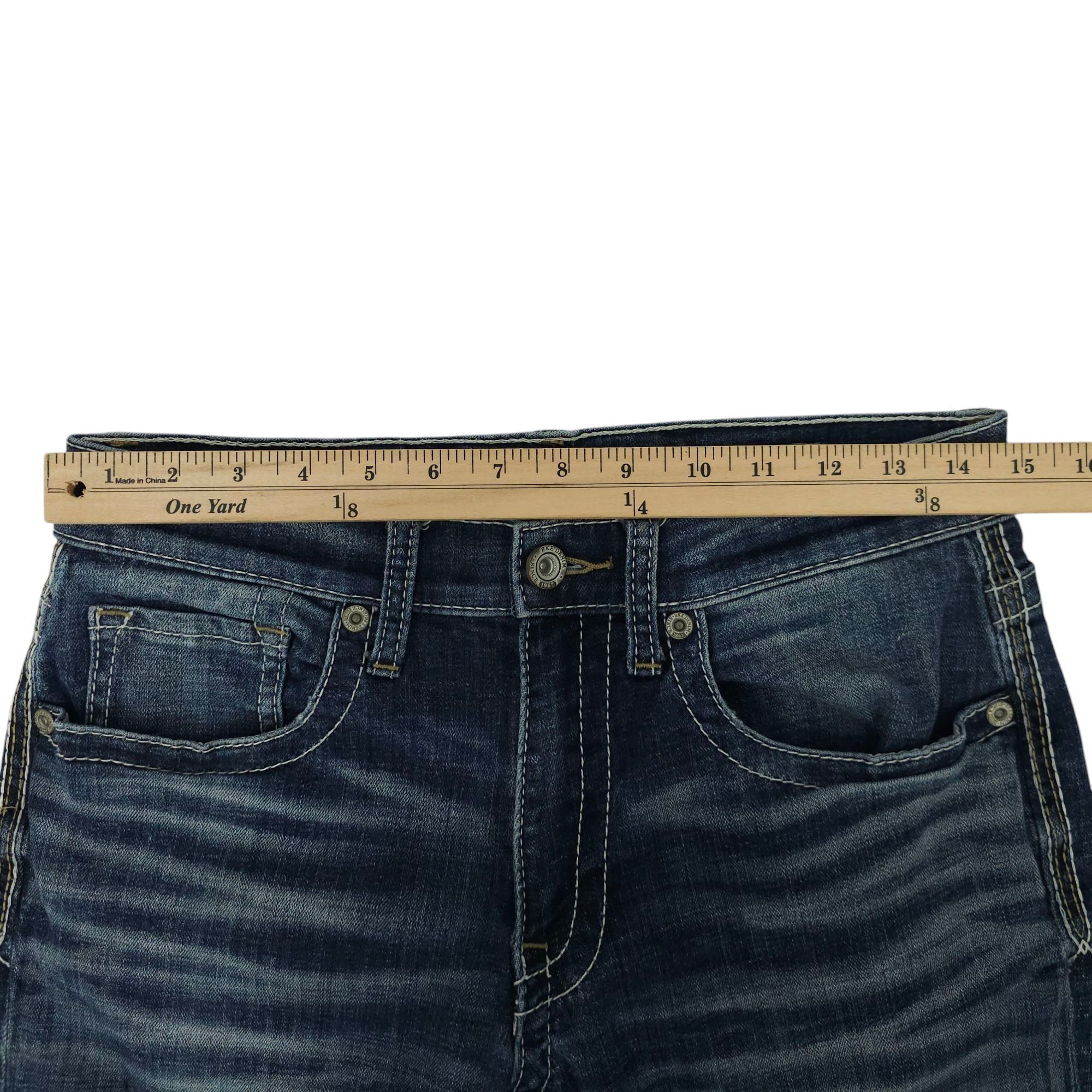 BKE BKE Jake Straight Leg Jean Mens Size 30Sx28.5" Stretch 5 Poc Size US 30 / EU 46 - 3 Thumbnail