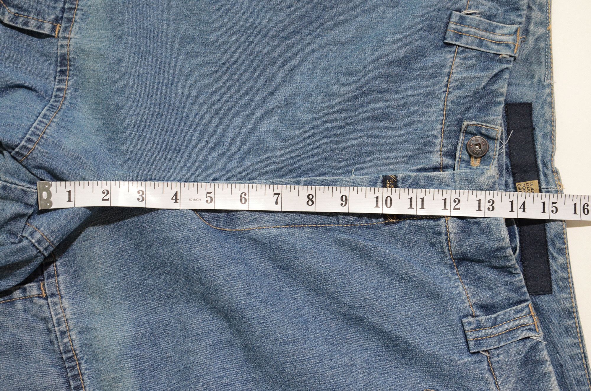 Marithe + Francois Girbaud [Folding Color Defects] M+FG W38 Cargo Jorts Y2K Craft Size US 38 / EU 54 - 13 Thumbnail