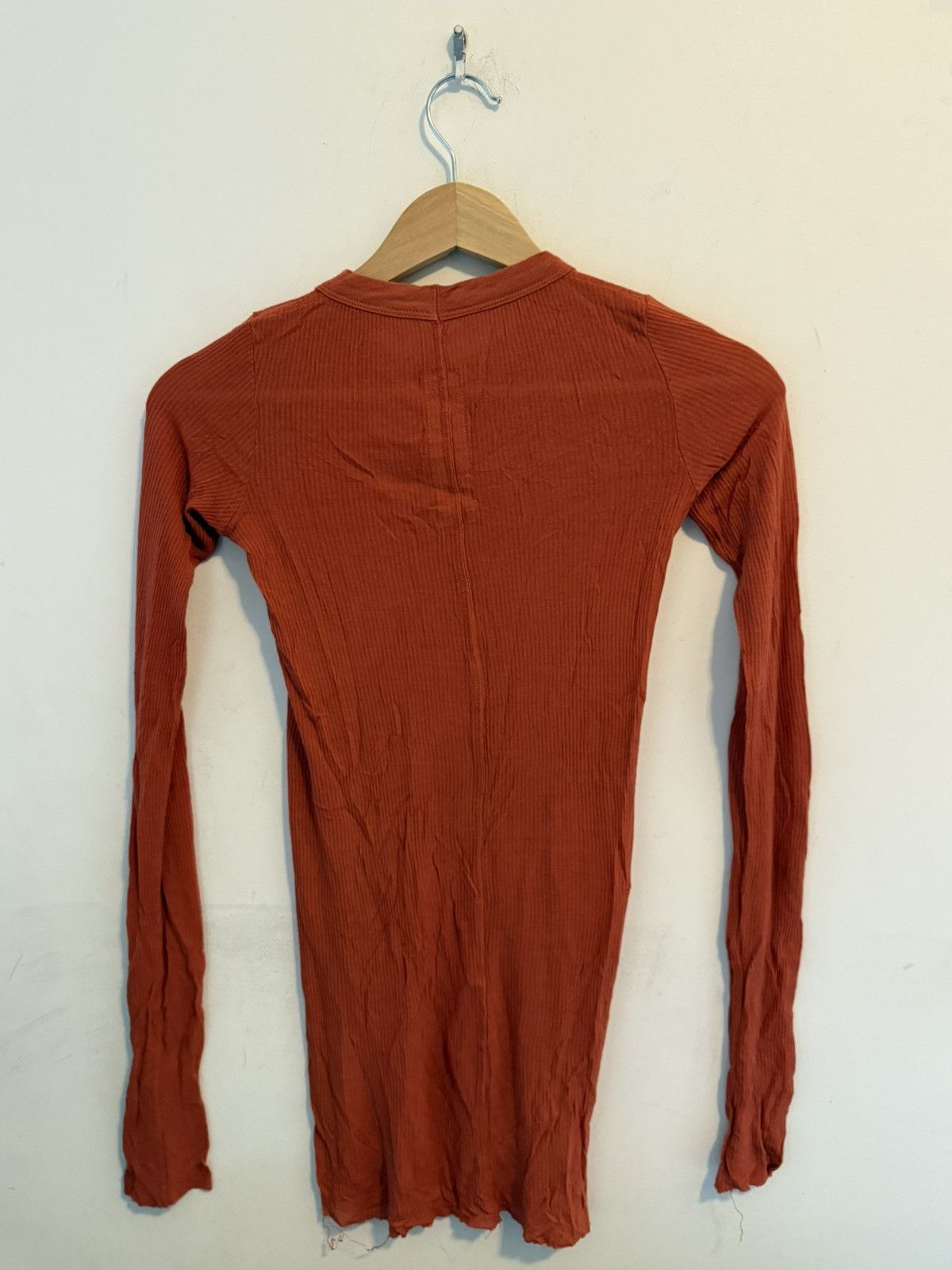Rick Owens Rick Owens long sleeve ribbed top Size XS / US 0-2 / IT 36-38 - 2 Thumbnail