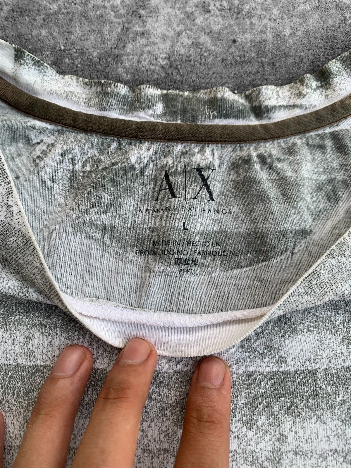 Armani Exchange Armani Exchange Graphic Te Size US M / EU 48-50 / 2 - 5 Thumbnail
