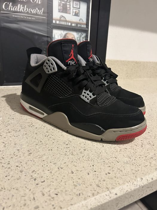 Nike Air jordan 4 retro bred 2019 | Grailed