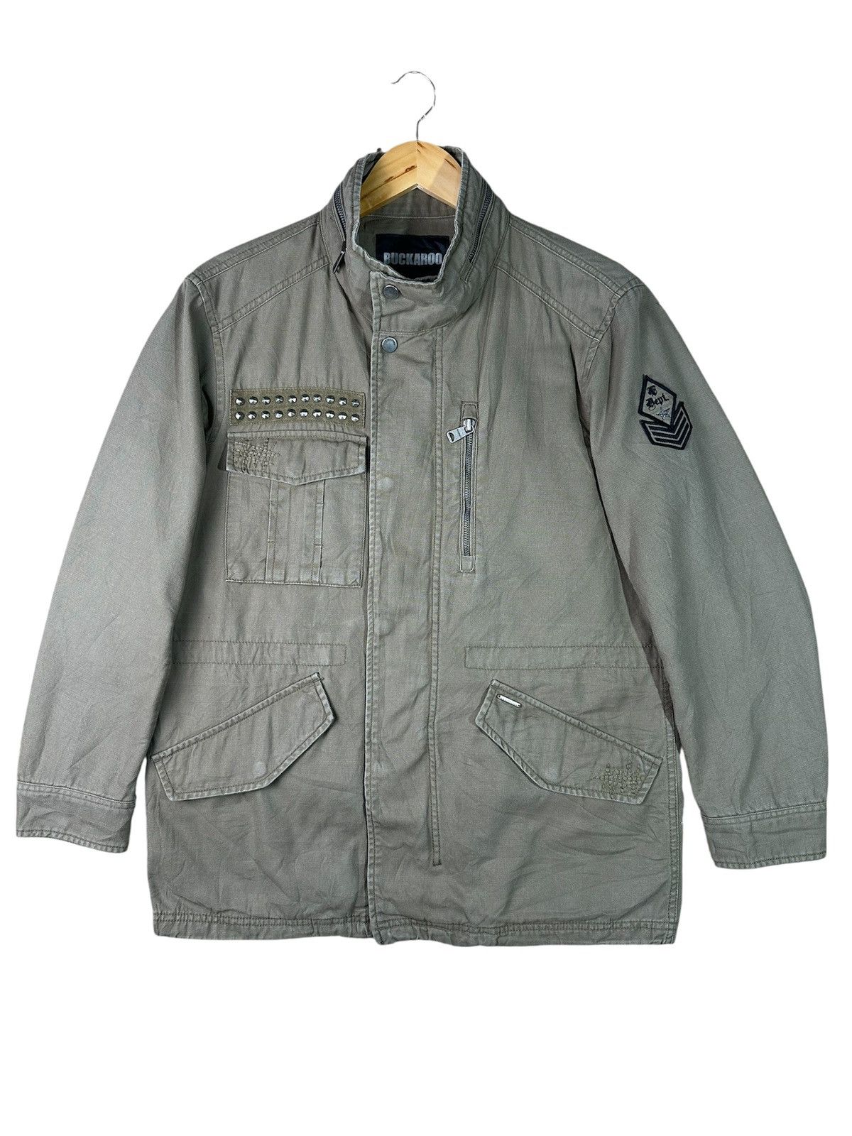 BUCKAROO Buckaroo Vintage Military Style Jacket Size US M / EU 48-50 / 2 - 1 Thumbnail