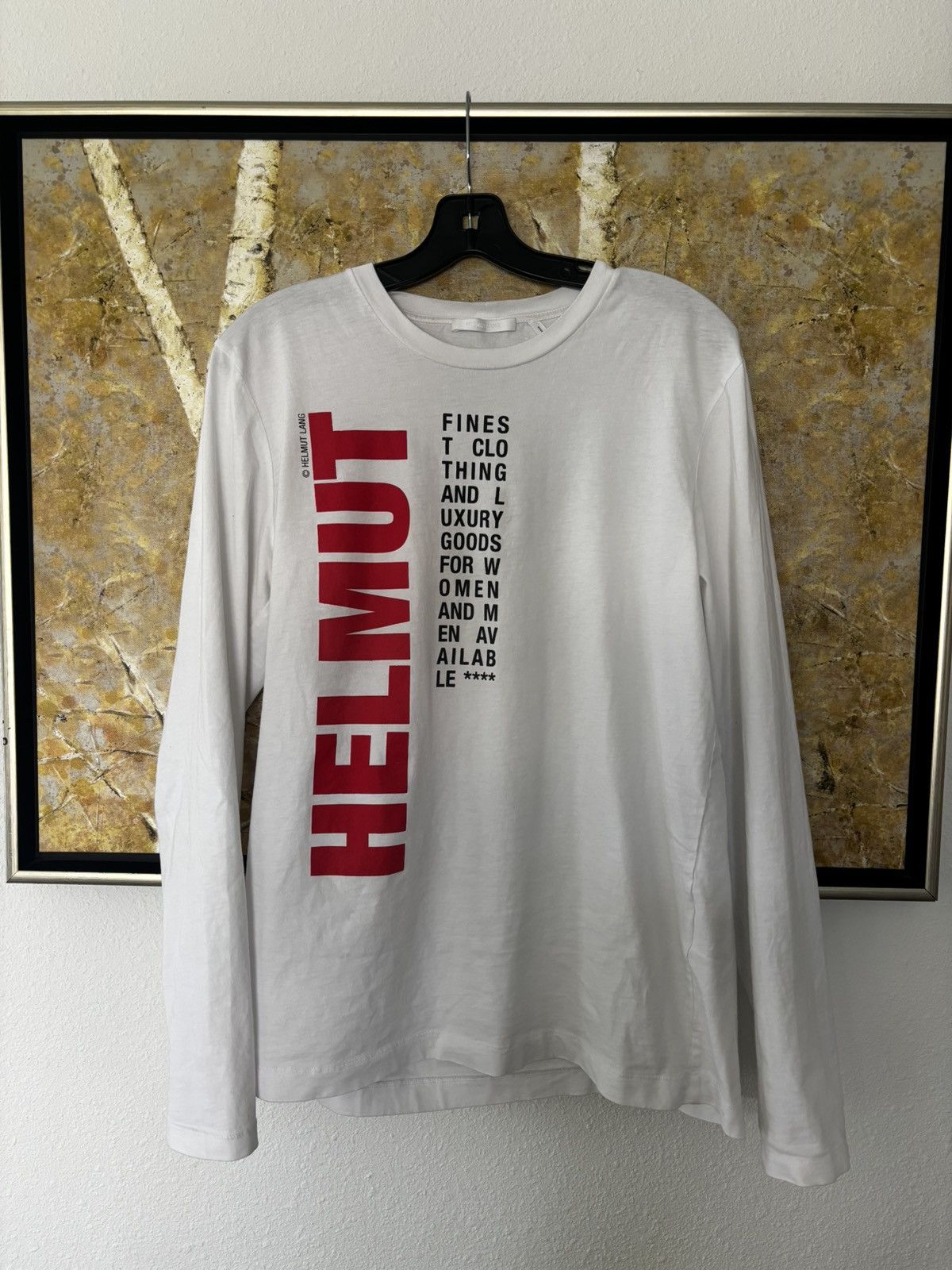 HELMUT LANG ロンT HELMUT LANG(ヘルムートラング) 本人期ロングスリーブTシャツ