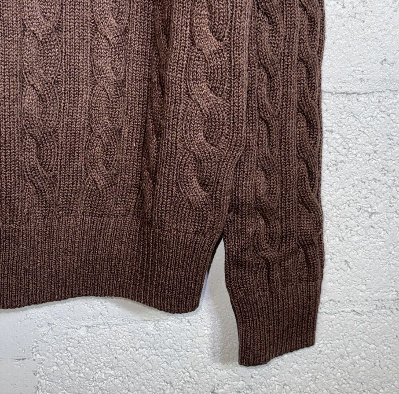 Ralph Lauren Ralph Lauren Cable-knit Cotton Crewneck Sweater Size US S / EU 44-46 / 1 - 4 Thumbnail