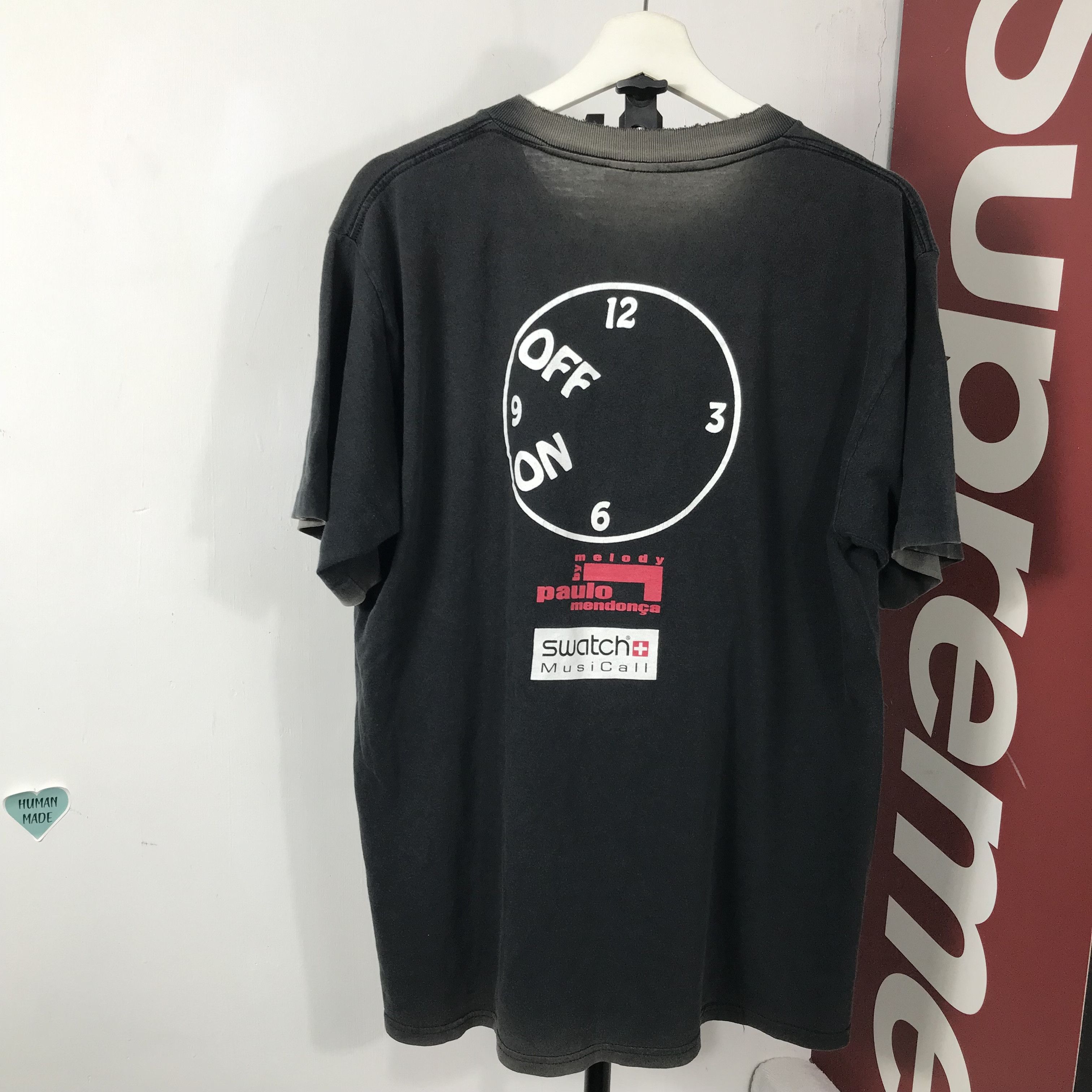 Swatch 🔥RARE🔥 Vintage Swatch X PAULO MENDOCA MUSICAL Promo Shirt Size US L / EU 52-54 / 3 - 4 Thumbnail