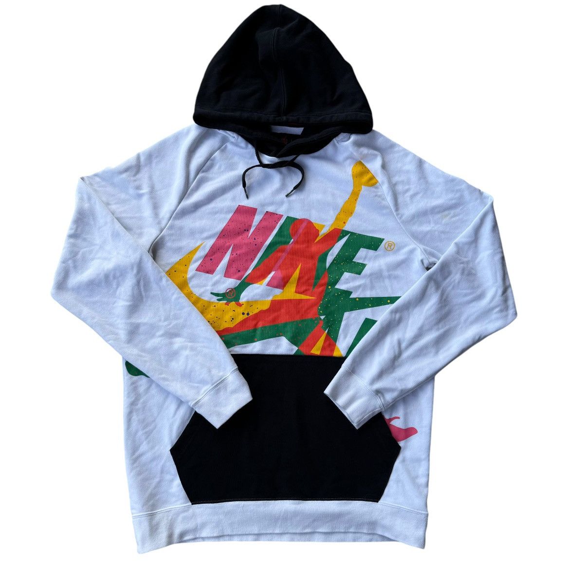 Jordan Brand × Nike Nike Air Jordan Big Graphic Hoodie CV7411-100 Pullover Size US L / EU 52-54 / 3 - 3 Thumbnail