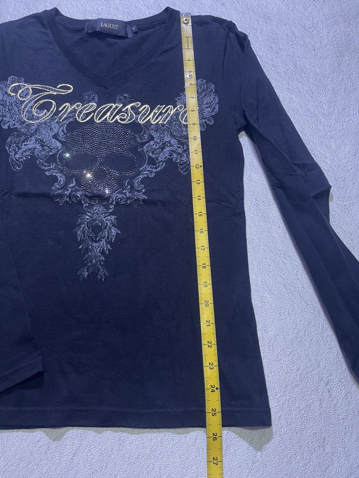 Japanese Brand Y2K LAGUST long sleeve tshirt Size US M / EU 48-50 / 2 - 9 Thumbnail