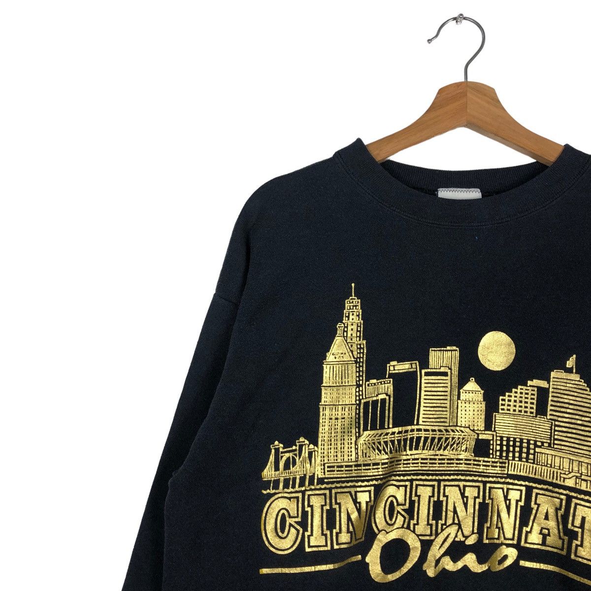 Vintage 🔥Vintage Sweatshirt Crewneck USA Cincinnati Ohio Big Logo Size US M / EU 48-50 / 2 - 6 Thumbnail