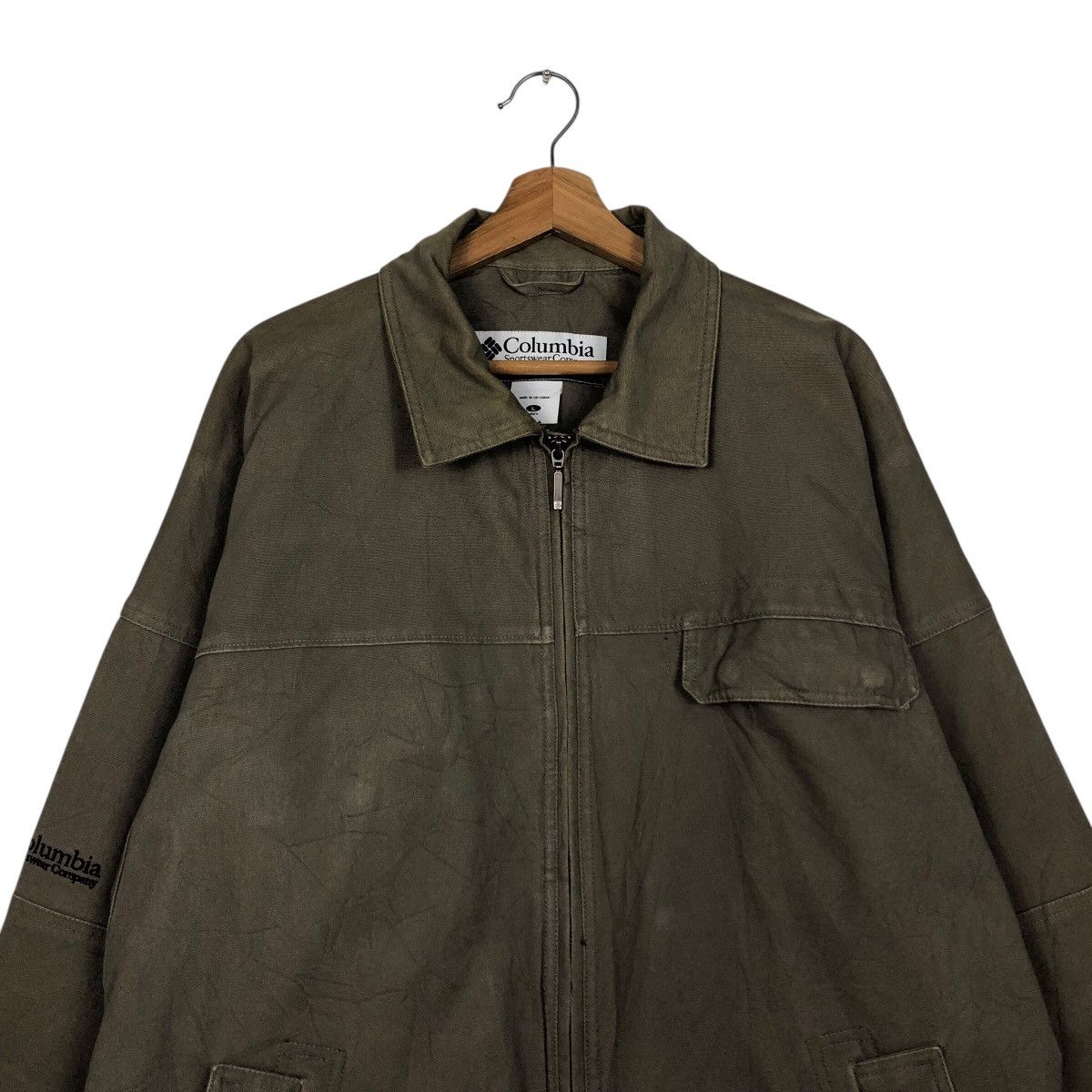 Vintage 📌Vintage Chore Jacket Columbia Company Issey Miyake Size US L / EU 52-54 / 3 - 4 Thumbnail