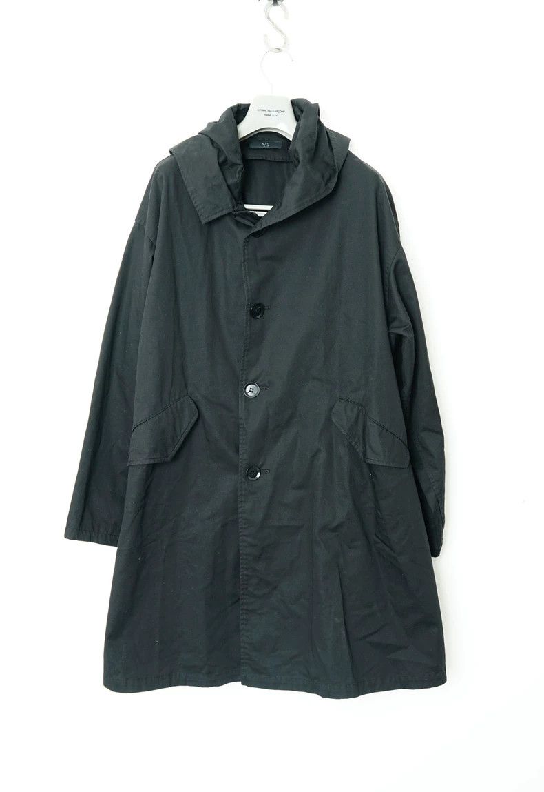 Yohji Yamamoto Hooded Spring Autumn Coat