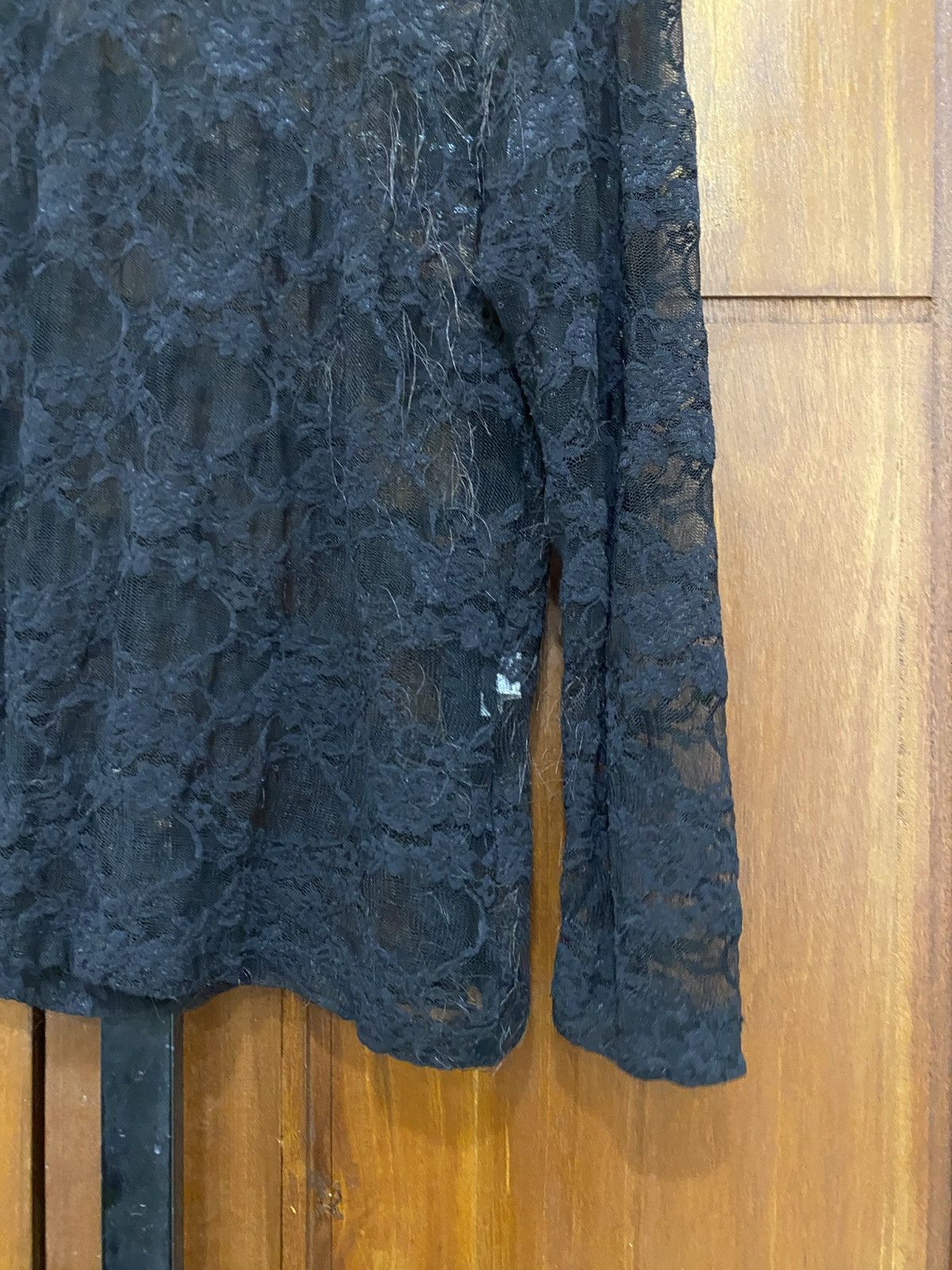 Issey Miyake Mesh Japanese Mohair Avantgarde Gothic Styled Size US S / EU 44-46 / 1 - 4 Thumbnail