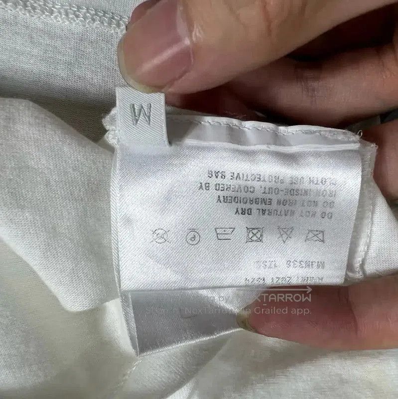 Miu Miu Miu Miu White Cotton Cropped T-Shirt . Size M / US 6-8 / IT 42-44 - 4 Thumbnail