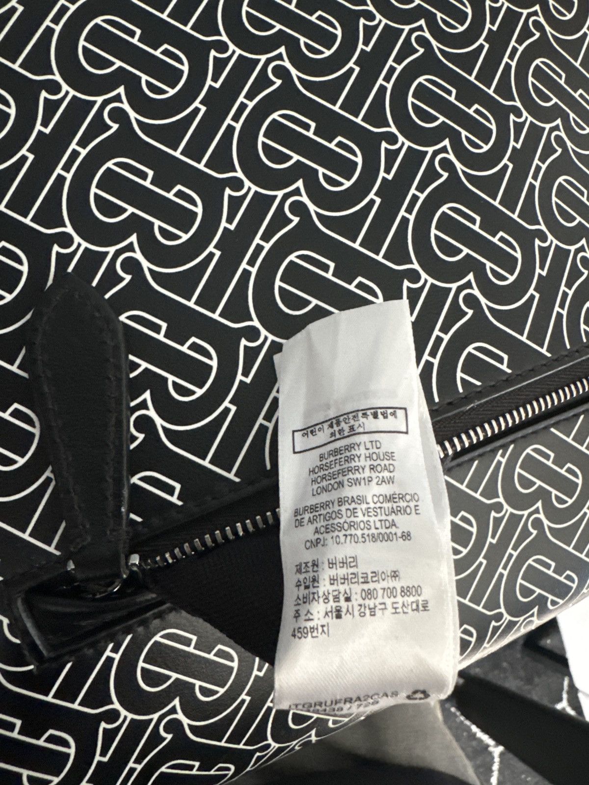 Burberry RARE Designer Burberry Monogram Messenger Bag Size ONE SIZE - 12 Thumbnail
