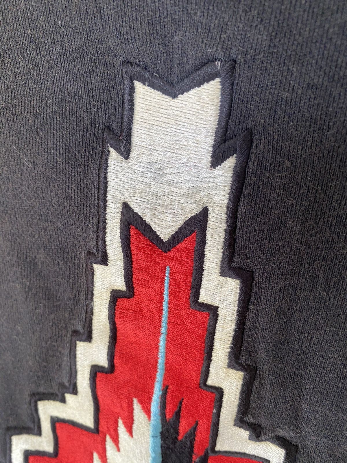 Japanese Brand 1990s Gemstone embroidered Ortega Japanese Native Size US S / EU 44-46 / 1 - 12 Thumbnail