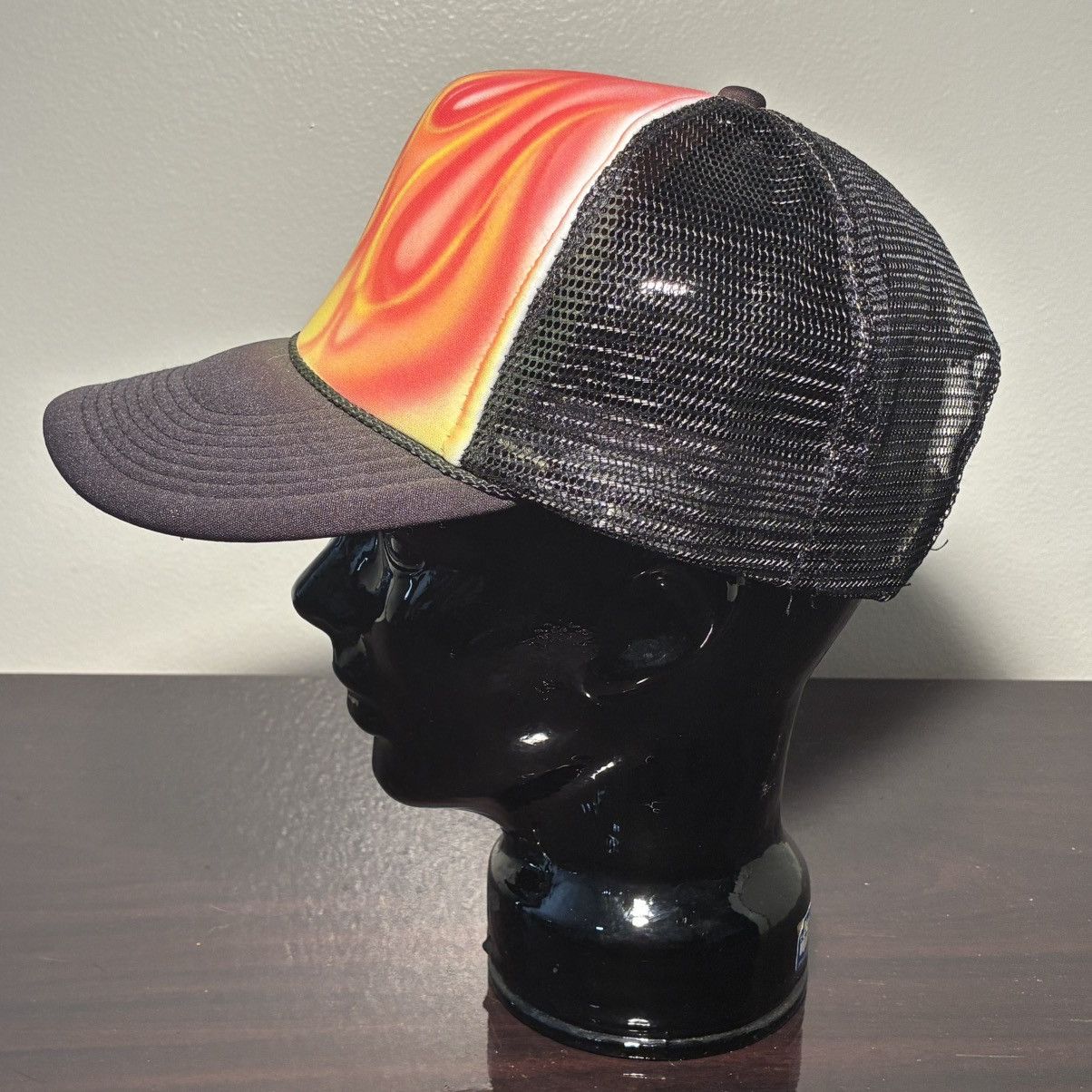 Other 90s Nissin Flame graffiti Trucker Hat Size ONE SIZE - 2 Thumbnail