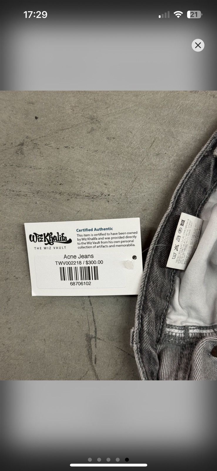 Acne Studios Acne Denim Size US 29 - 4 Thumbnail