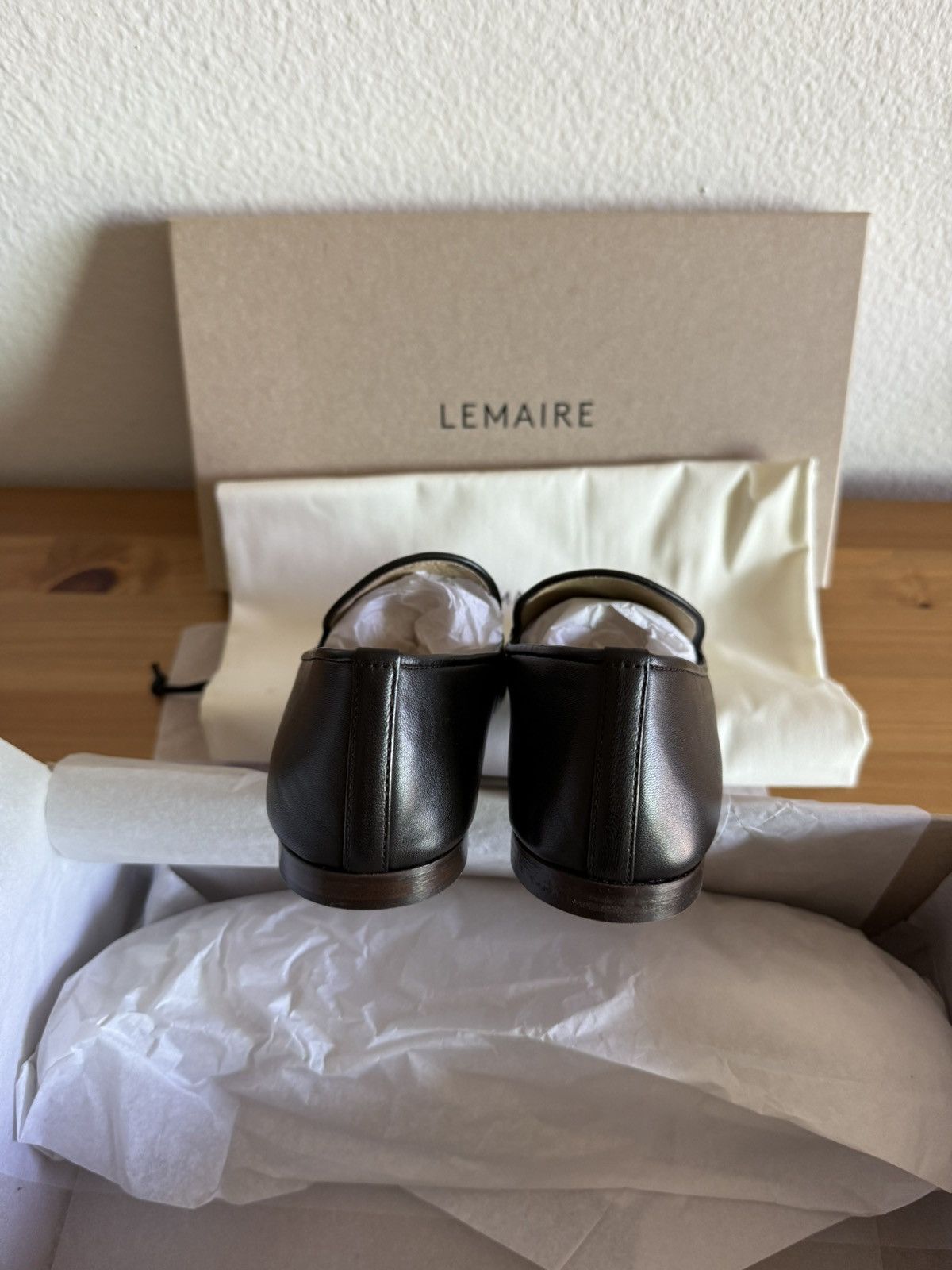Lemaire LEMAIRE Leather Soft Loafers Women’s size 38 RARE Size US 8 / IT 38 - 4 Thumbnail