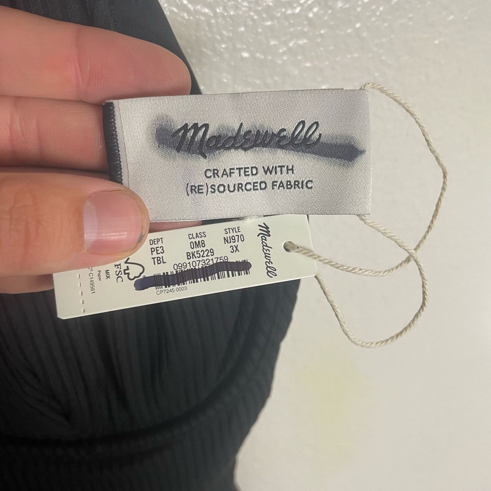 Madewell Madewell Ribbed Underwire One Piece Swimsuit US Women's 3X Size 3XL / US 20-22 - 4 Thumbnail