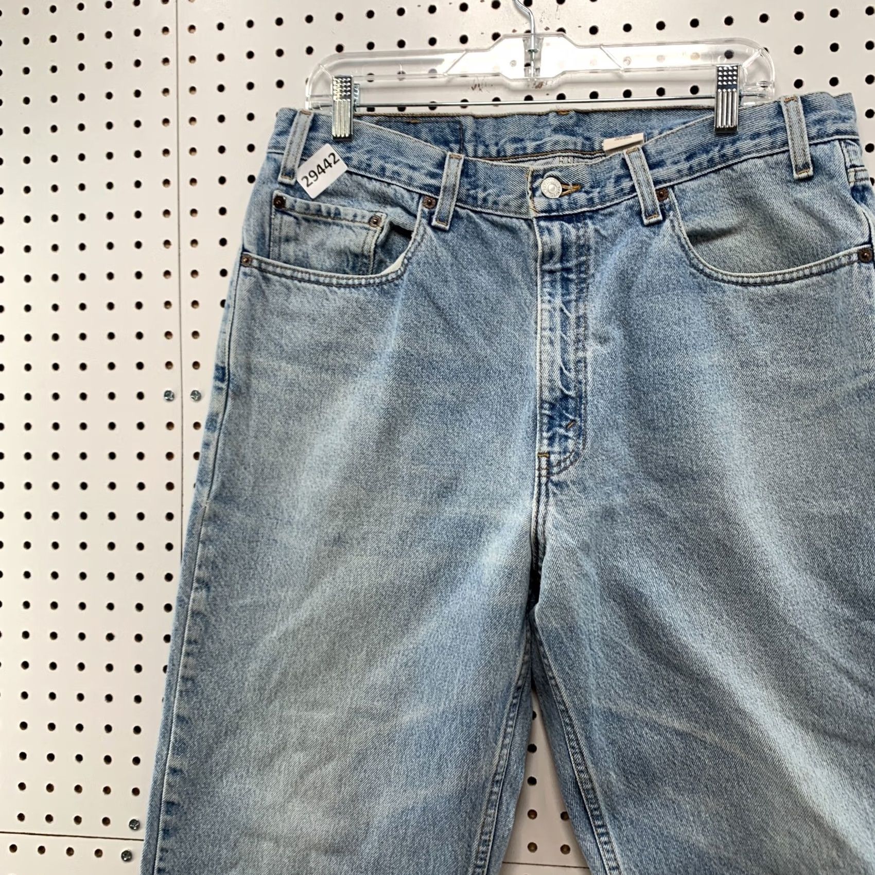 Levi's VINTAGE Levi's Jeans Mens Light Wash Relaxed Straight Denim Size 36X32 Y2K Size US 36 / EU 52 - 3 Thumbnail