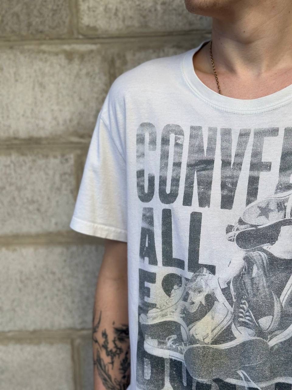 Converse VTG Converse T-shirts Big Logo Y2K 00s USA Size XXL Size US XL / EU 56 / 4 - 4 Thumbnail