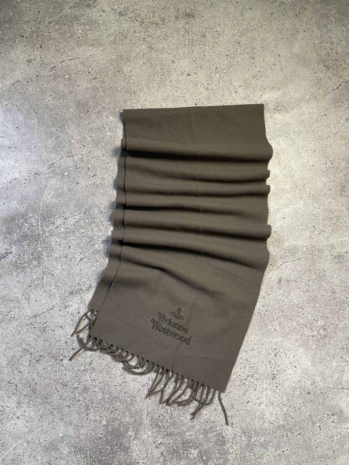 Vivienne Westwood Vintage Vivienne Westwood Scarf Muffler Orbs Wool Scarves Size ONE SIZE - 1 Thumbnail