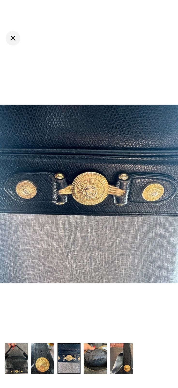 Versace Versace Vanity Latch Bag Size ONE SIZE - 2 Thumbnail