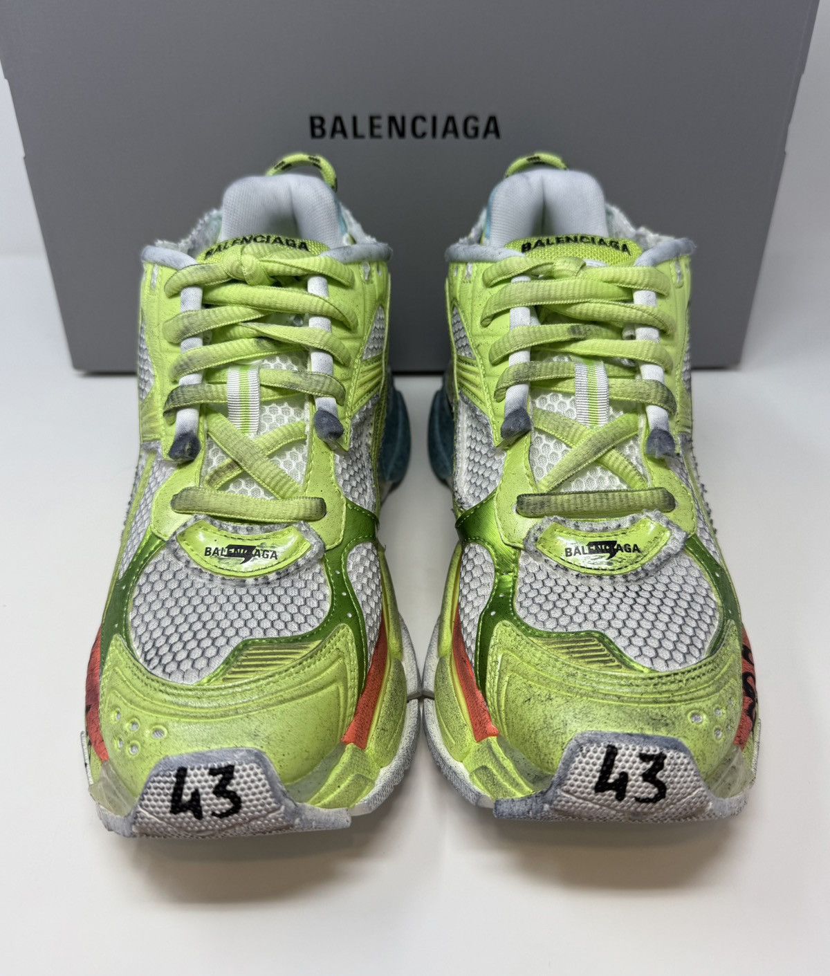 Balenciaga Balenciaga Marathon Runner Sneaker Yellow Unreleased Demna Size US 10 / EU 43 - 2 Thumbnail