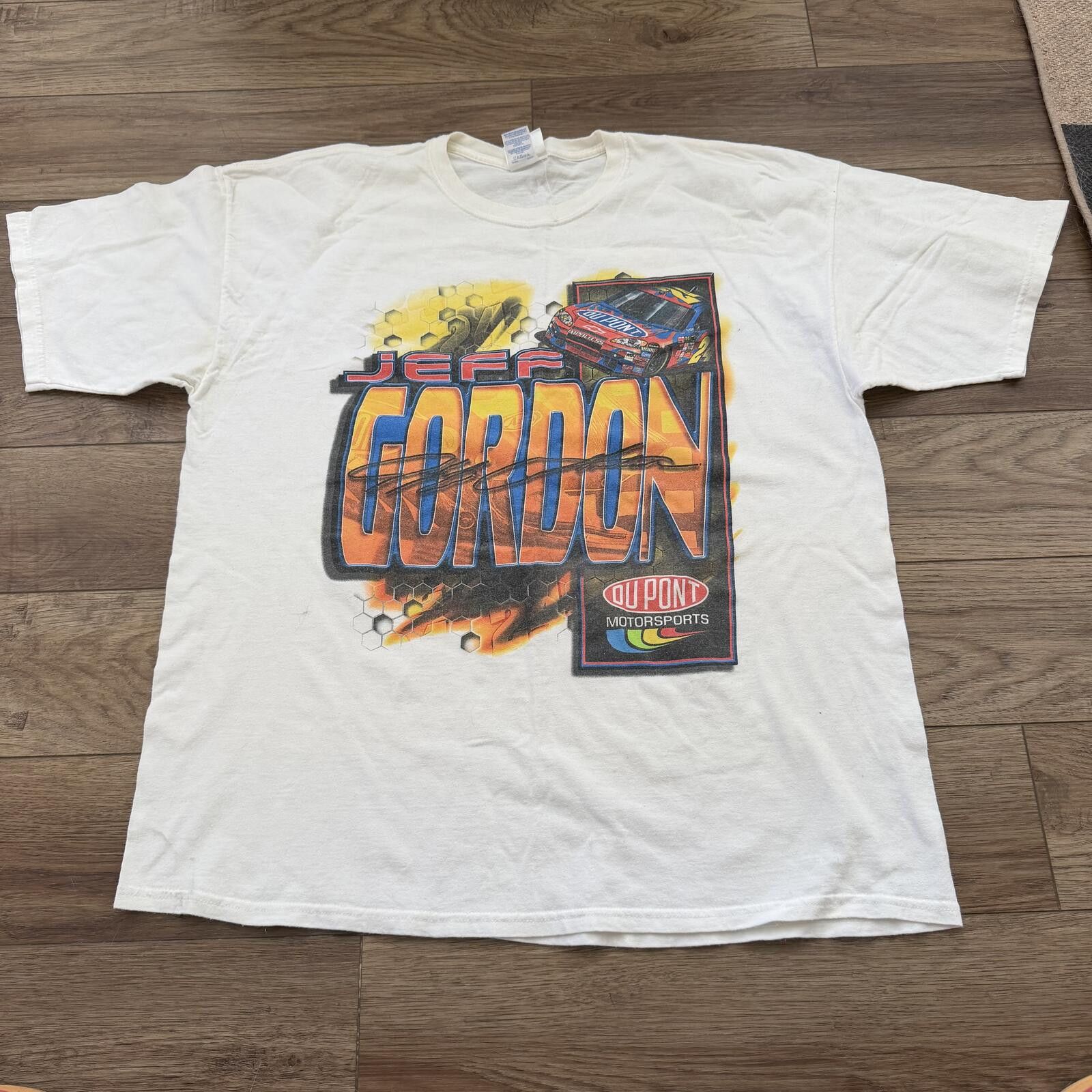 Chase Authentics Vintage Jeff Gordon Y2K NASCAR Racing Double Sided Shirt 2XL Size US XXL / EU 58 / 5 - 1 Thumbnail