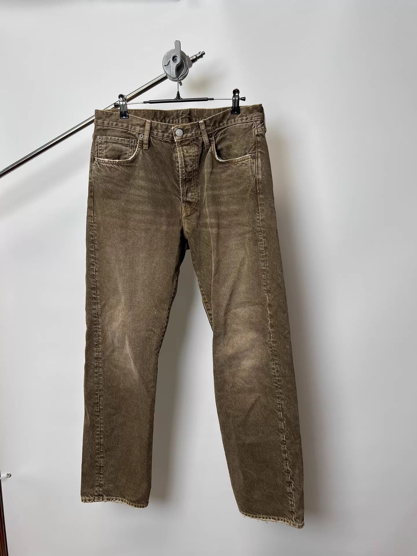 Acne Studios Acne Studios 1996 Dust Devil Washed Orange Jeans 32 Size US 32 / EU 48 - 2 Thumbnail