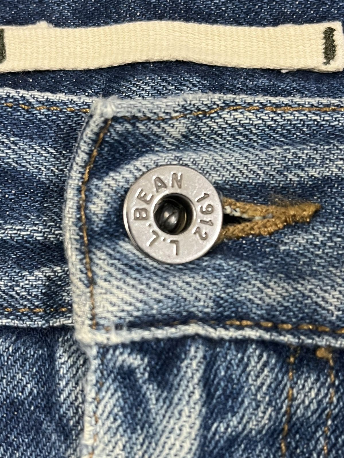 L.L. Bean × POST ARCHIVE FACTION (PAF) Vintage L.L Bean Baggy Distressed Size US 35 - 6 Thumbnail