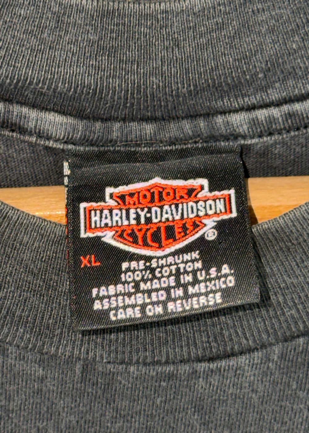 1998 Harley-David Peterson's Miami Florida Dealer Faded Tee image 3