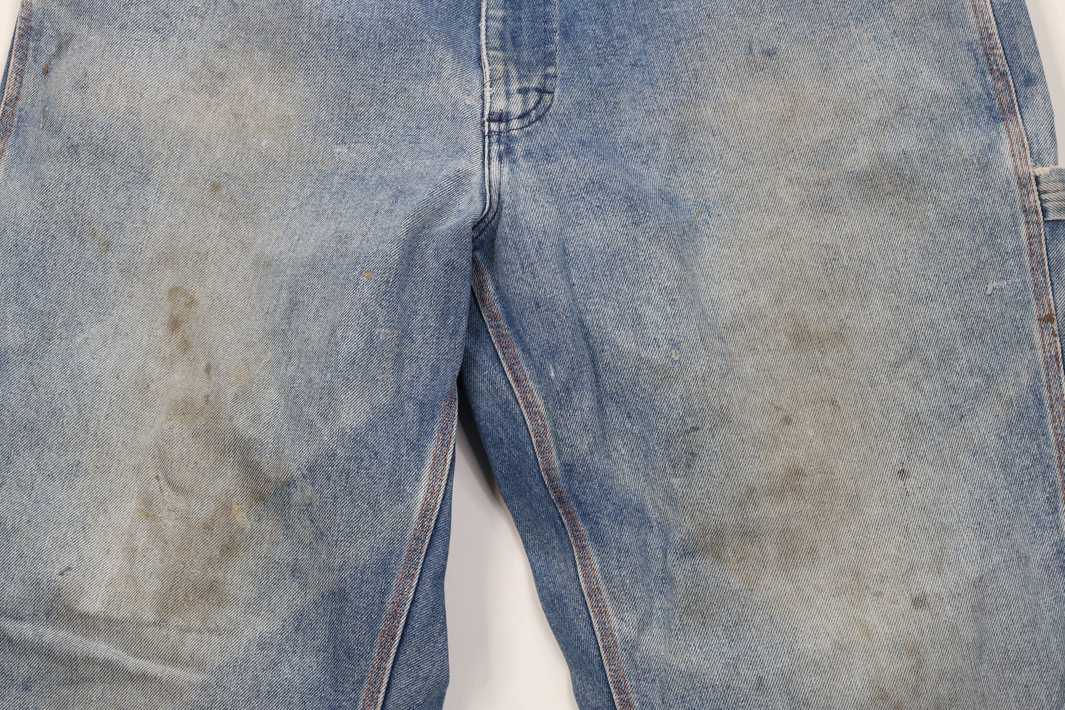 Big Mac Vintage 90s Big Mac Baggy Wide Leg Denim Jeans Blue USA Size US 38 / EU 54 - 3 Thumbnail