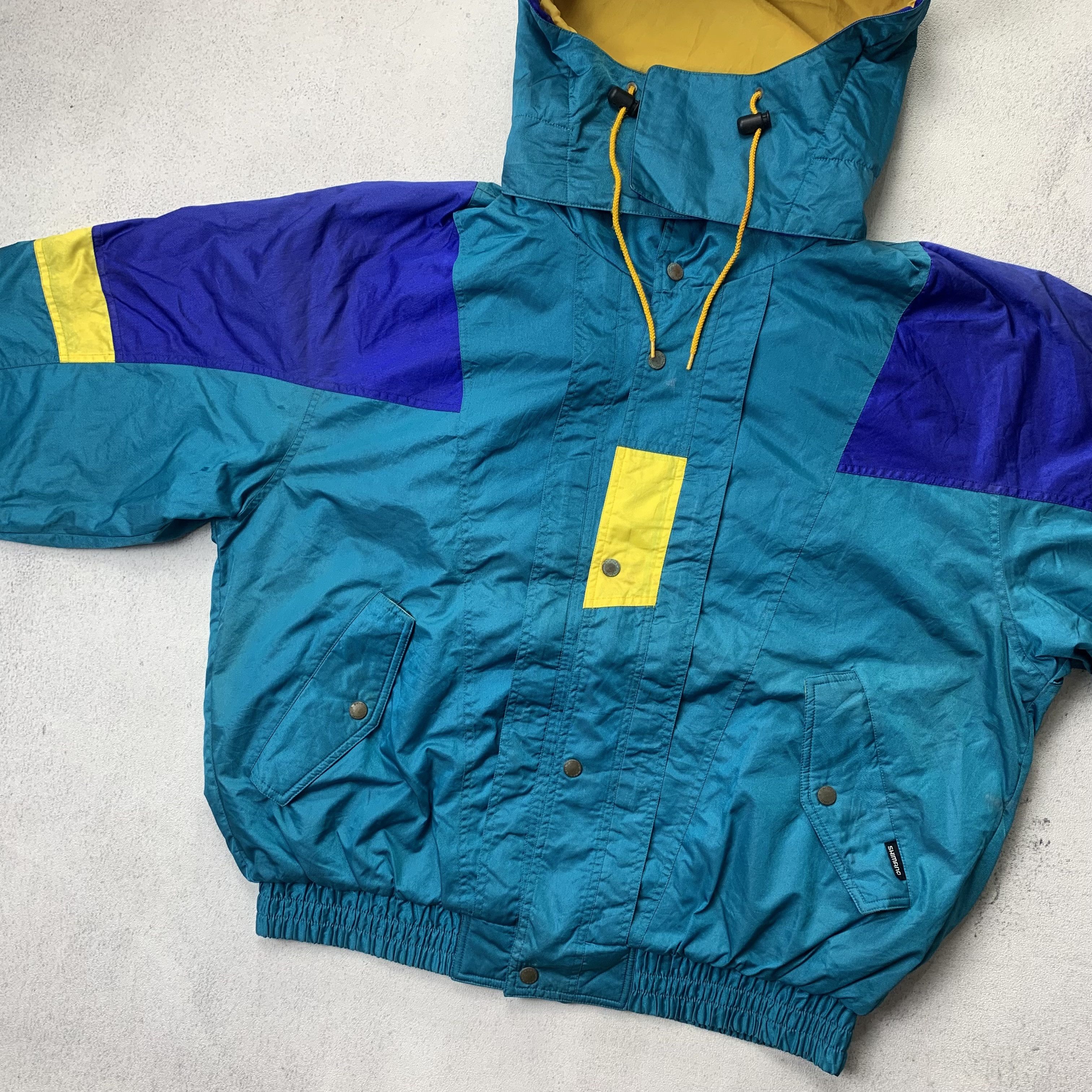 Vintage Nexus Shimano Hyper Fishing Gear Jacket Size US XL / EU 56 / 4 - 6 Thumbnail